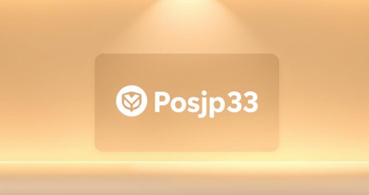 Posjp33 Toto Terpercaya: Daftar & Main Togel Online Mudah Menang